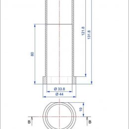 Ejector Sleeve with Thin Wall